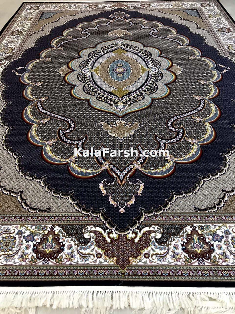 فرش ماشینی مرجان ماهی (نمونه)