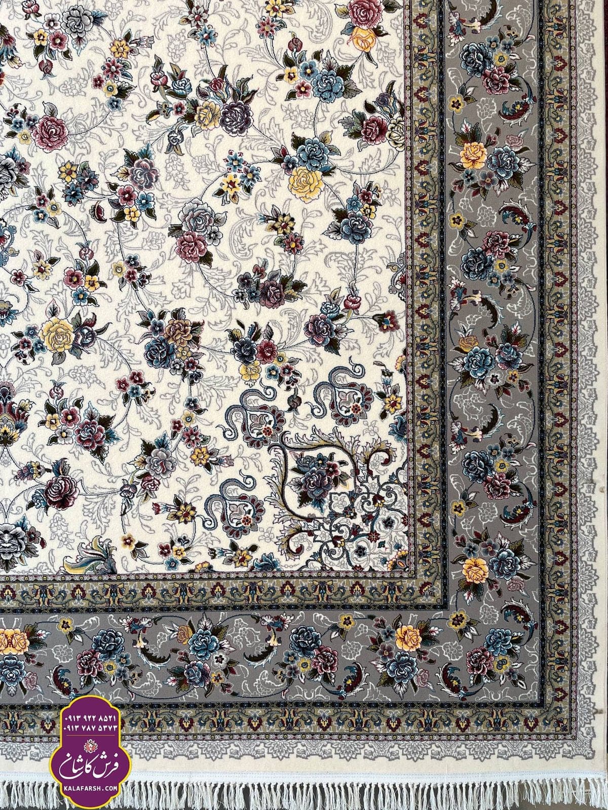 فرش ماشینی گیلدا کرم (نمونه)